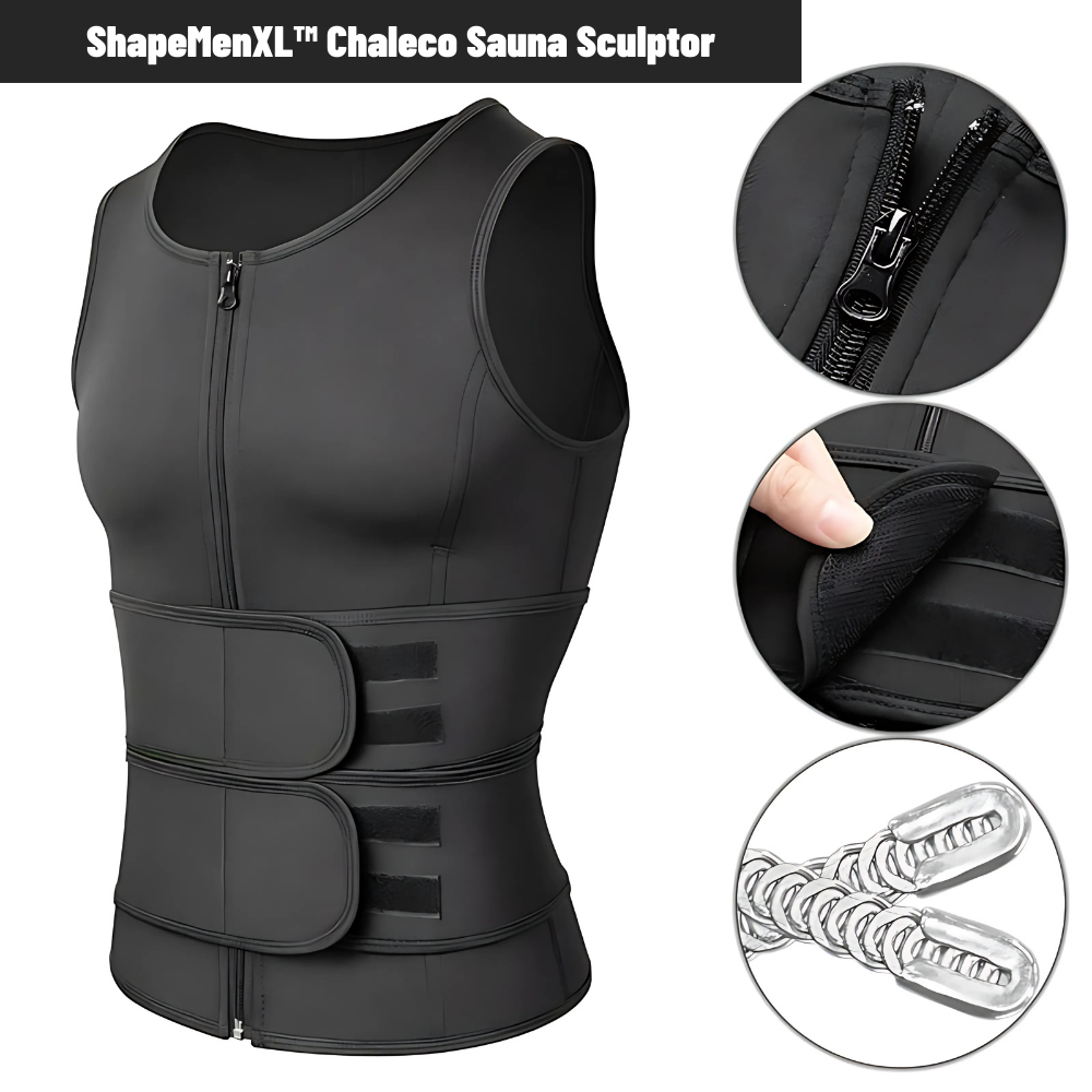 ShapeMenXL™ Chaleco Sauna Sculptor
