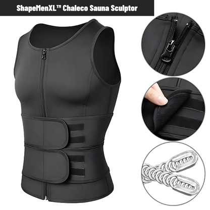 ShapeMenXL™ Chaleco Sauna Sculptor