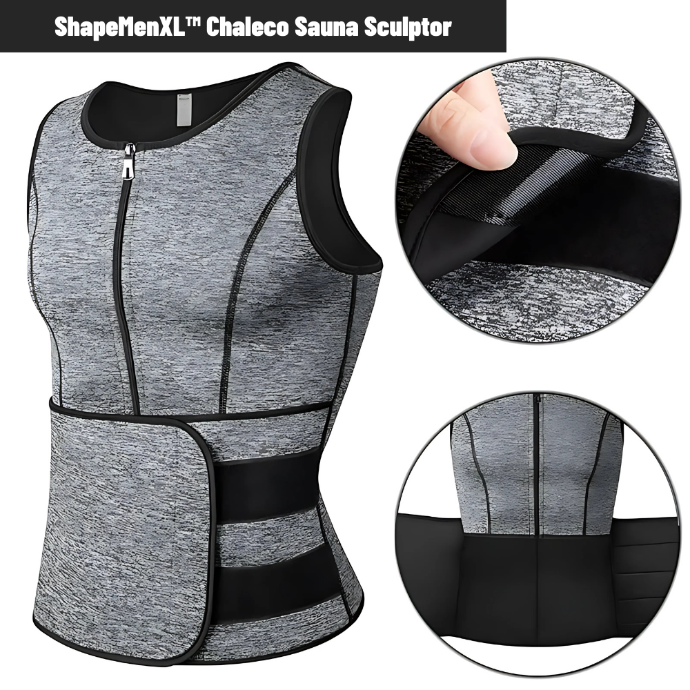 ShapeMenXL™ Chaleco Sauna Sculptor