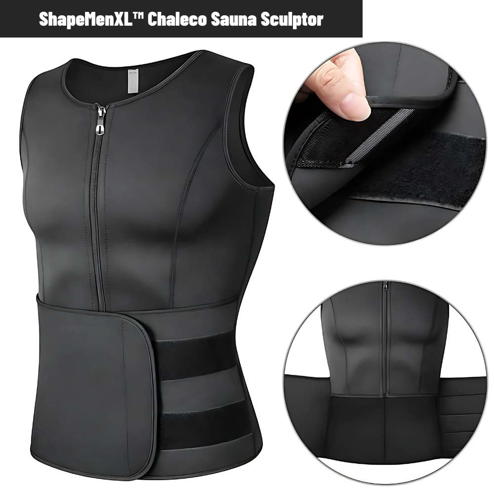 ShapeMenXL™ Chaleco Sauna Sculptor