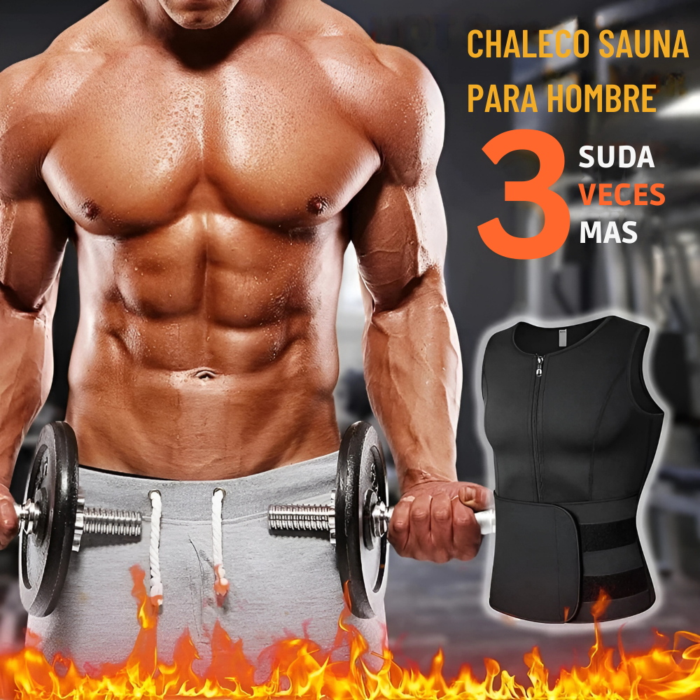 ShapeMenXL™ Chaleco Sauna Sculptor