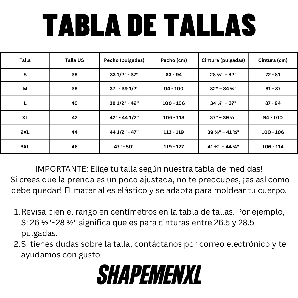 ShapeMenXL™ Chaleco Sauna Sculptor